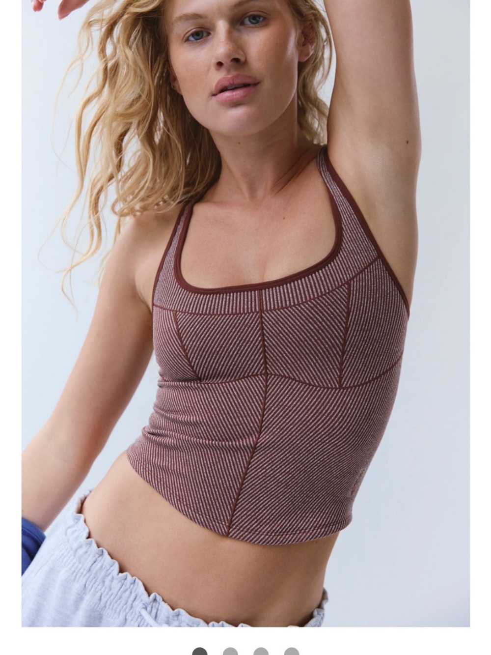 Perfectly Plated Square Neck Cami  “One of a Kind”